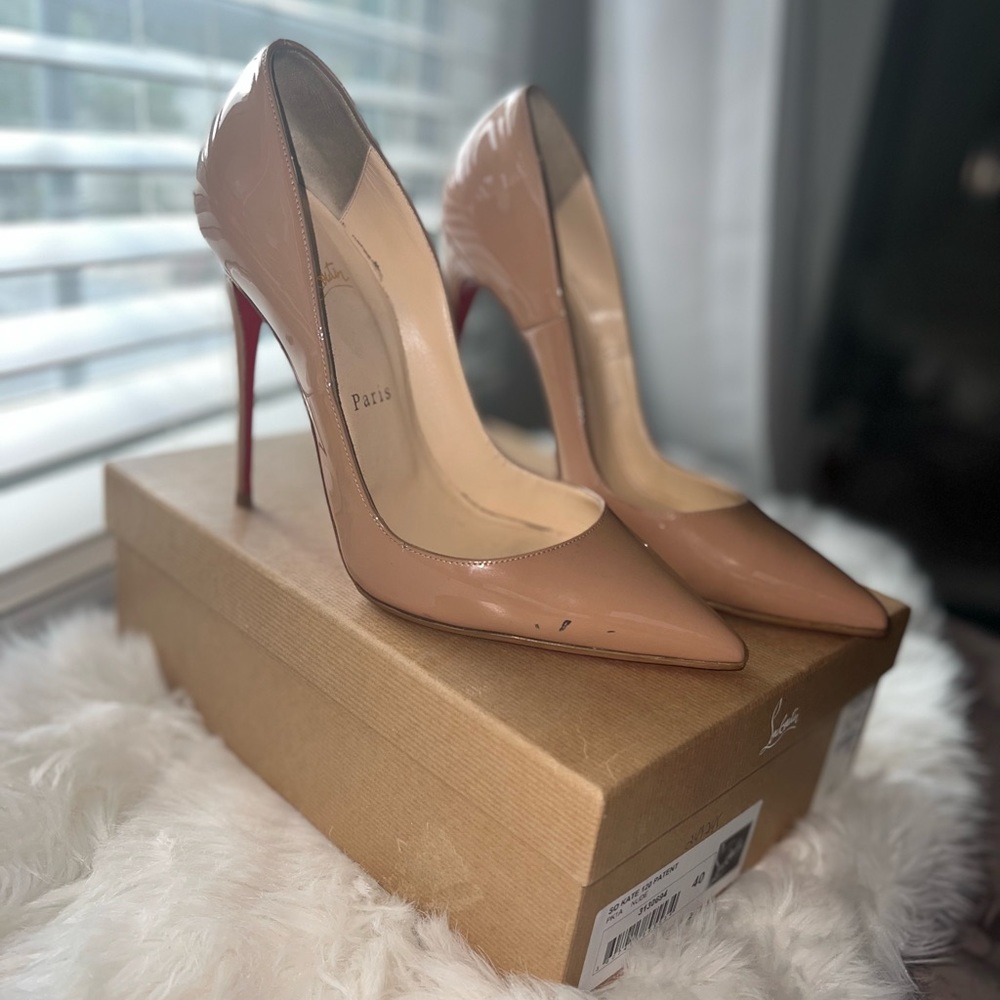 Christian Louboutin So Kate 120 Patent Pumps